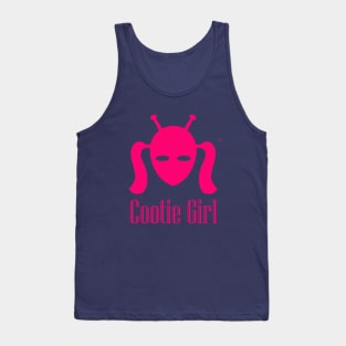 Cootie Girl   Hot Pink Tank Top